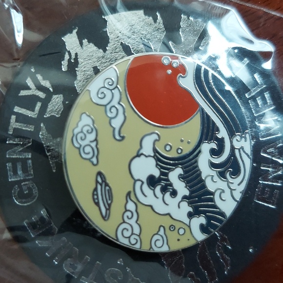 Strike Gently Enamel Pins Set - Picture 5 of 5